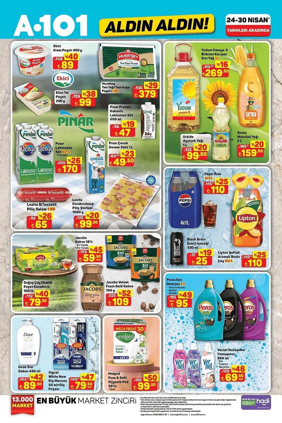 A101 24-30 Nisan Aktüel Kataloğu Diğer Ürünler