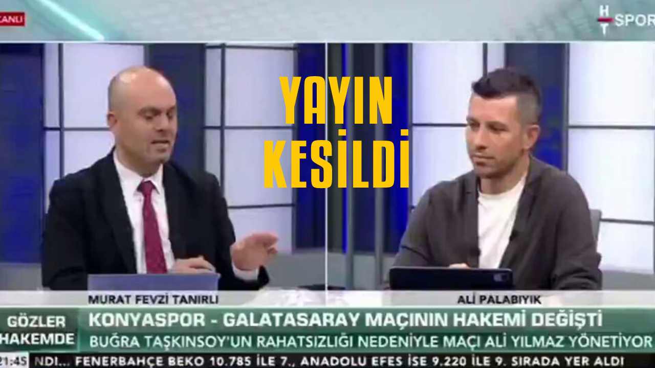Ali Palabıyık Canlı yayını kesildi