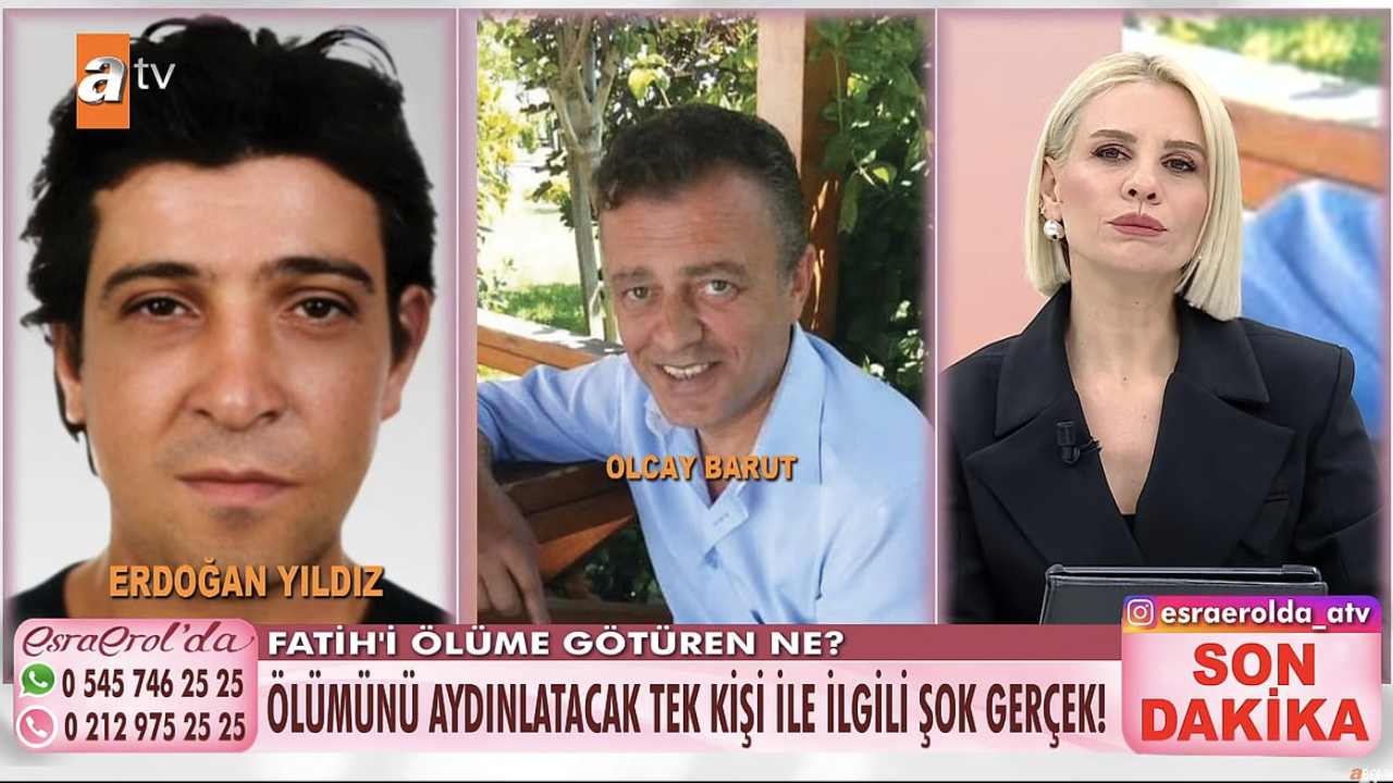 Esra Erol'da aranan Fatih Aydın cinayeti 