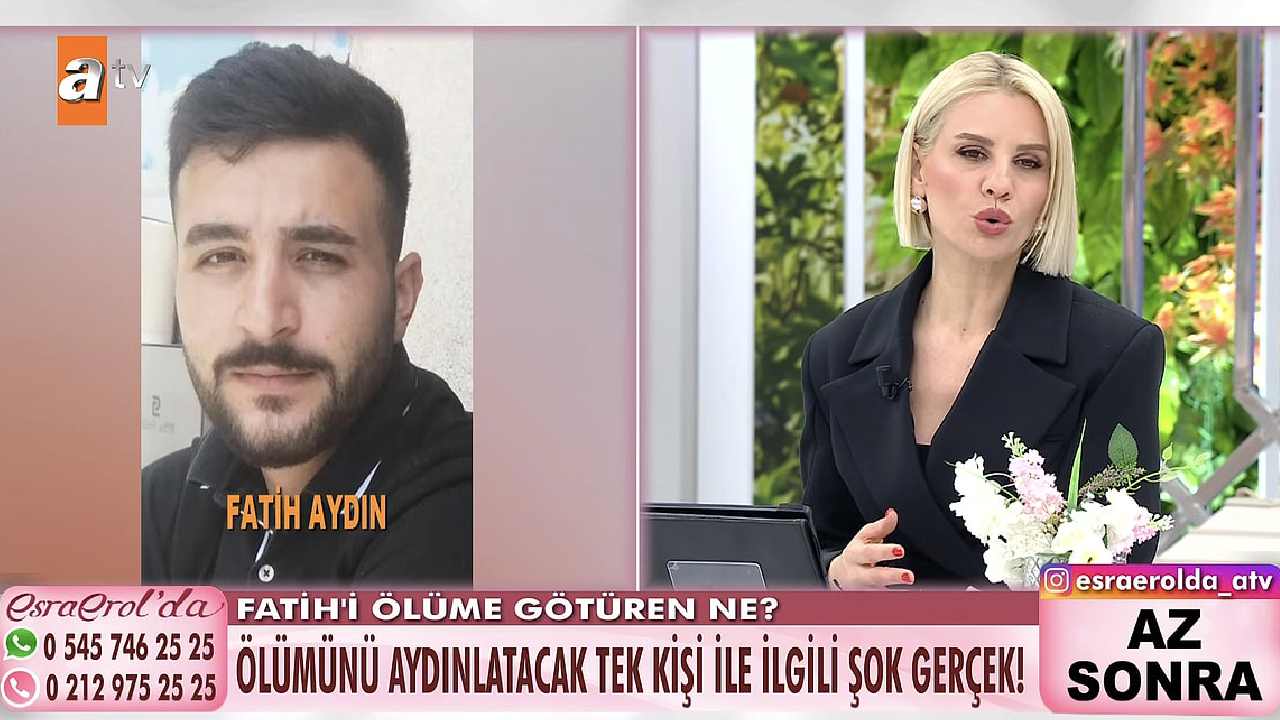 Esra Erol'da aranan Fatih Aydın cinayeti