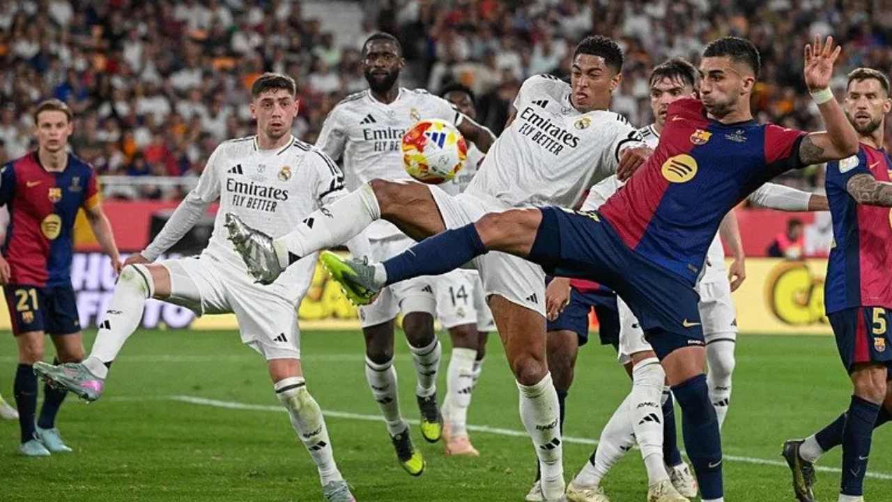 Real Madrid, ilk devrede Katalan devinin kalesine isabetli şut çekemedi