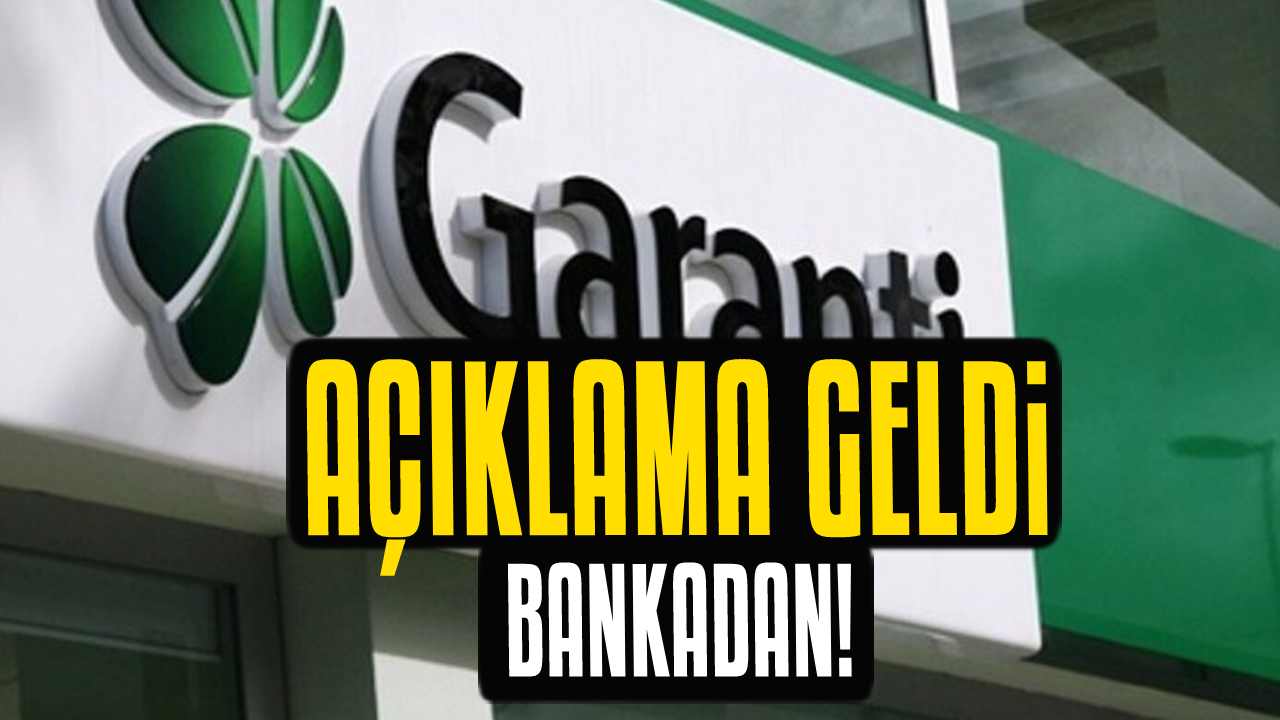 Garanti BBVA Mobil Açıklama