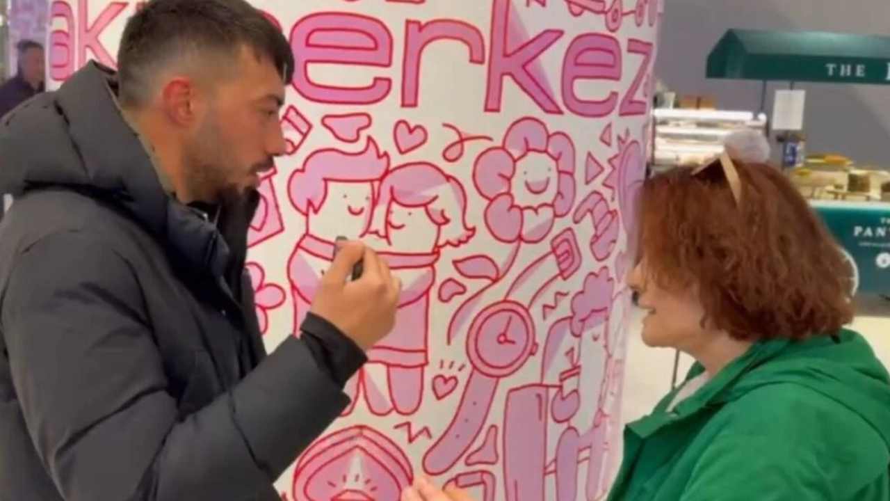 Müjde Ar AVM muhabir ile gerginliği