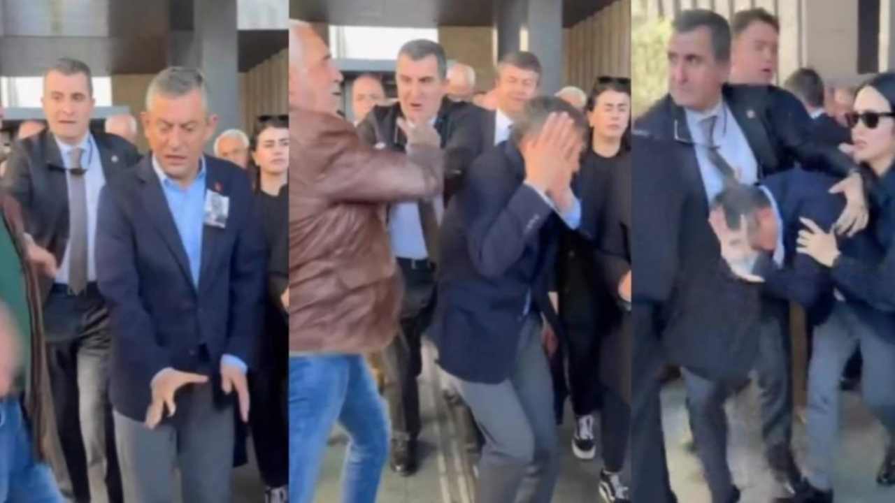 Özgür Özel'e AKM Çıkışında Yumruklu Saldırı