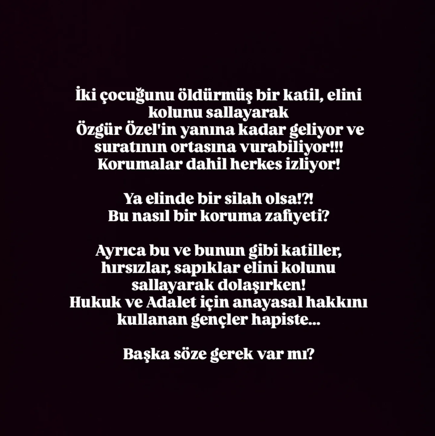 Şahan Gökbakar sosyal medyada şu açıklamayı paylaştı