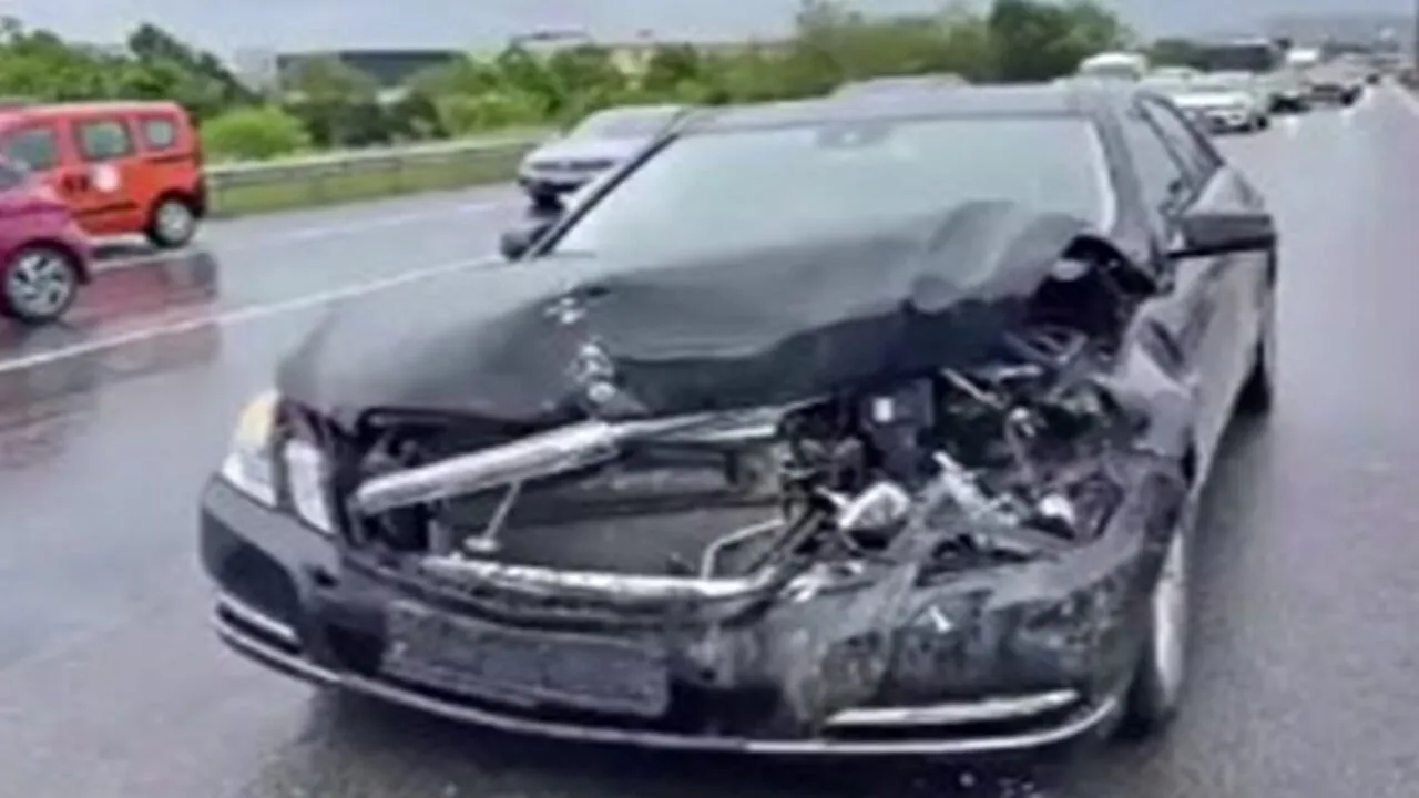 Togg ile Mercedes kazası