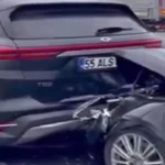 Togg ile Mercedes kazası